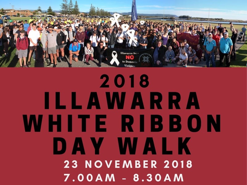 2018 Illawarra White Ribbon Day Walk